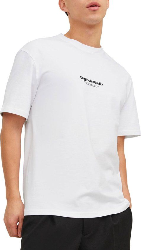 JACK & JONES JORVESTERBRO TEE SS CREW NECK NOOS T-shirt - Bright White - Maat M