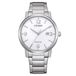 CITIZEN Eco-Drive Solar polshorloge met datum en Arabische cijfers in verschillende varianten, zilver, 30 mm, armband