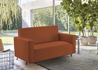 Biancheriaweb bankkleed, oranje, 3-zits
