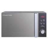 Russell Hobbs RHM2076S vrijstaande compacte magnetron, 800 W, 20 l, zilverkleurig