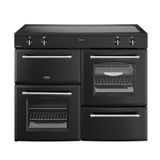 Belling Range Cooker - Electric Induction Hob - Black