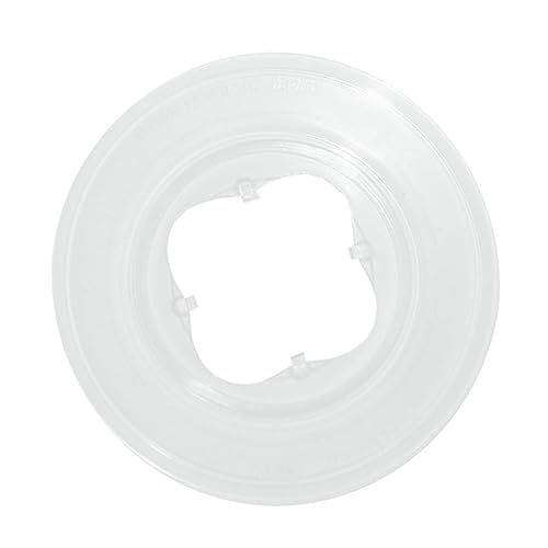 SHIMANO Unisex - volwassenen spaakbeschermingsschijf 2092131800 Spaakbescherming, wit, eenheidsmaat