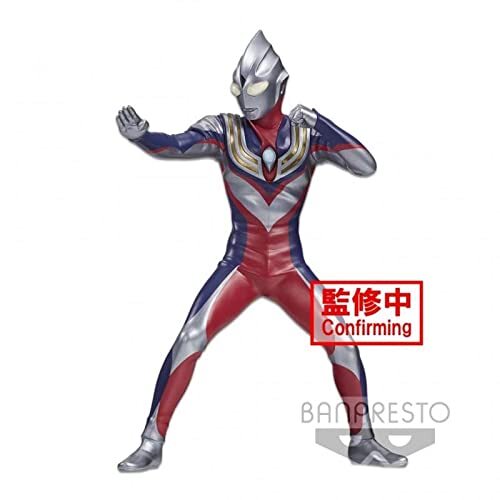 Banpresto Ultraman - Ultraman Tiga - Figurine Hero's Brave Statue 18cm