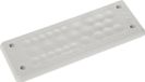 Trelleborg MH-24 F27-1 LIGHT GREY UL94 V-0 IP65 TPE Plaque de passage de câble