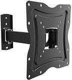 RICOO S1222, TV muurbeugel, draaibaar, kantelbaar, Universal 19-47 inch (48-119 cm) TV-houder, Curved/LCD/LED-televisie, VESA 200x200, zwart