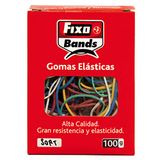 Fixo Doos met 100 g, elastische banden, verschillende kleuren en maten