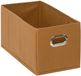 5Five Opbergmand mosterd - 15 x 31 x 15 cm (S) - Opvouwbaar