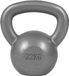 Gorilla Sports Kettlebell - Gietijzer - 22 kg - Zilver