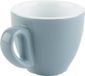 Shenzhen Haorui Industrial Technology Co., Ltd. Tasse à expresso bleu - Terre cuite - Ø 6 cm - Hauteur 5.5 cm - 80 ml