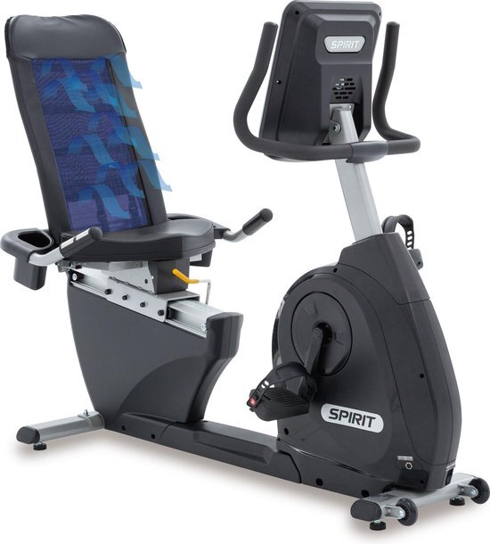 Spirit Fitness Home XBR25 Recumbent Bike - Ligfiets - Gratis trainingsschema