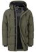 INDICODE JEANS Winterjas 'INBoulton' donkergroen