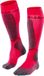 FALKE SK4 met compressie wol functioneel materiaal compressie skisokken dames rood - maat 37-38