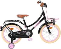 Volare Excellent Vélo enfant - Fille - 16 pouce - Noir