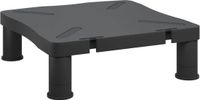 vidaXL Monitorstandaard 33,5x34x10,5 cm zwart