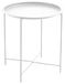 FORNOR 10282 WITTE METALEN TAFEL Ø 47 x 51 cm