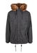 Brandit Parka en queue de poisson, couleur : anthracite, taille : 3XL