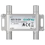 Axing BZU 30-204 Passieve achterkanaalomleiding 5-204 MHz voor EOC, omzeilt breedbandversterker