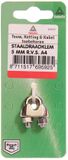 Deltafix Staaldraadklem 6mm R.V.S A4