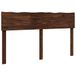 vidaXL - Live - Edge - Hoofdbord - ROSTOCK - Donkerbruin - 150 cm