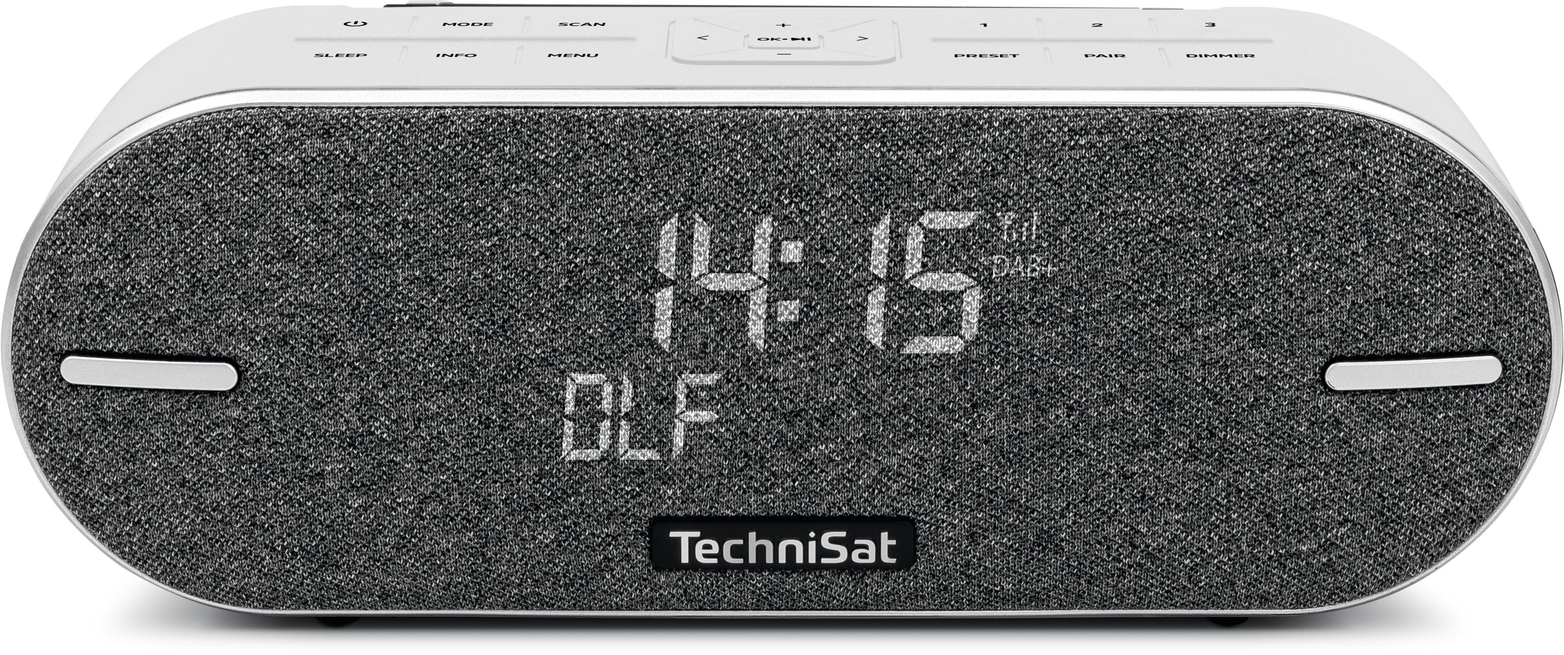 TechniSat DIGITRADIO BT 2 - Draagbare DAB+ Radio met Bluetooth - Lichtgrijs