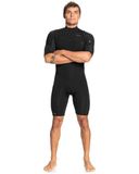 Quiksilver Everyday Sessions Kort duikpak met ritssluiting op de borst, 2 mm, zwart
