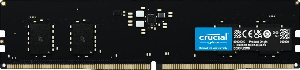 Crucial 8GB DDR5 5600MHz CL46 ECC Memory