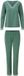 LingaDore Vrouwen Pyjama Lange Mouw Effen Groen Marl M