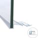 DK08 5mm - 40cm Joint d'étanchéité pour porte de douche Remplacement pour cabines de douche
