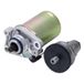 Peugeot Démarreur + roue libre de démarreur (14/64Z) pour Speedfight 1 2 / Ludix / Vivacity / Kisbee / Buxy / Elyseo 50