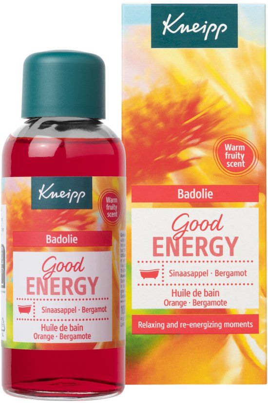 Kneipp Good Energy - Badolie - Sinaasappel Bergamot - 100 ml