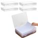 Boîte à documents A4 - 4 Pièces - Transparent - Étanche - Boîte de rangement - Porte-documents - Polypropylène de haute qualité