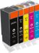 Sans marque - Cartouche d'encre / Alternative aux cartouches Canon PGI–550 XL / CLI–551 XL / Noir / Cyan / Magenta / Jaune / Noir photo - Haute capacité