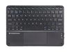 Conceptronic TOBIN01BPT Universeel Bluetooth QWERTY Portugees Zwart Toetsenbord