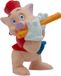 Bullyland 12490 – Figurine de jeu Disney Les Trois Petits Cochons avec sifflet
