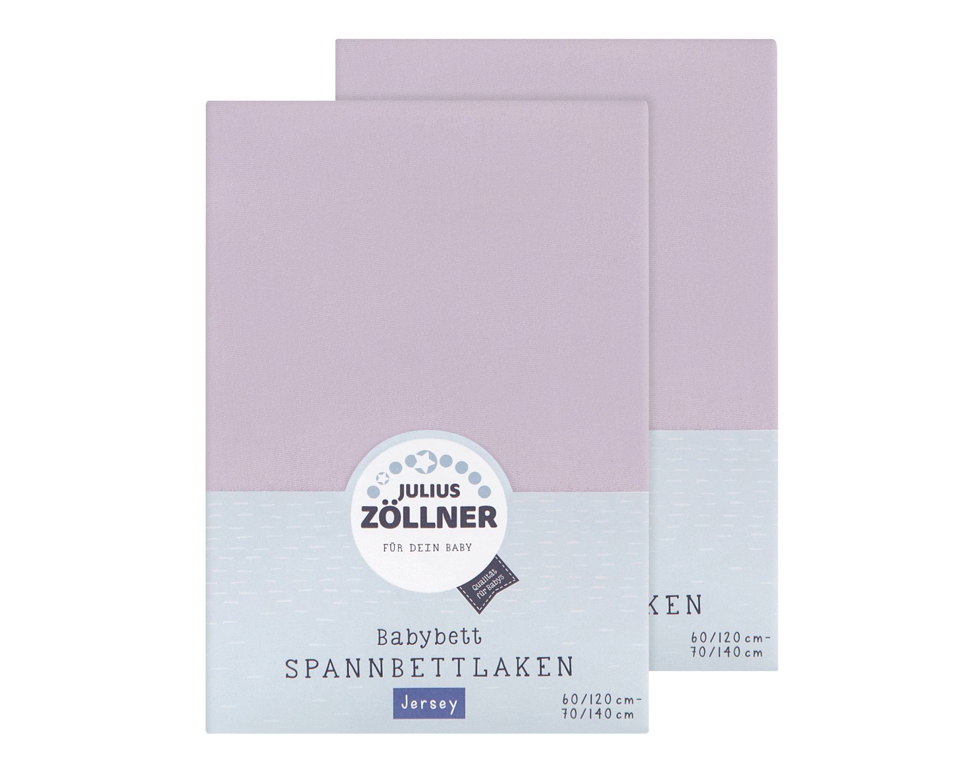 Zöllner JULIUS Hoeslaken dubbelpak Jersey lila