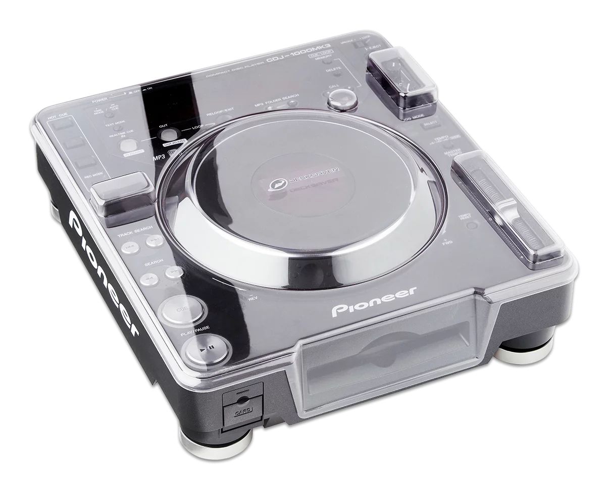 Decksaver DS-PC-CDJ1000 - Cover voor DJ Mixer/controller - Transparant