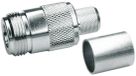 Telegärtner 100024005 N-connector Koppeling, recht 50 Ω 1 stuk(s)