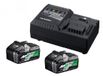 HiKOKI 36V MultiVolt Li-ion set de démarrage (4.0/8.0Ah) + chargeur