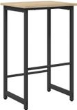 vidaXL Barkruk Sonoma Eiken 40 x 32 x 64 cm Bewerkt hout