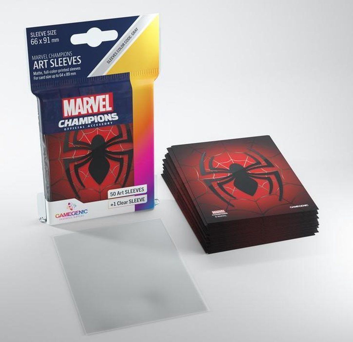 GameGenic Spider-Man Art Sleeves - 4251715409589