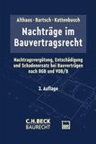 Nachträge Verlag C.H.Beck Nachträge im Bauvertragsrecht