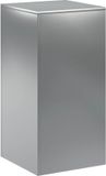 vidaXL Plantenstandaard zilver 40 x 40 x 80 cm Staal