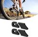 BeiJingLiangPinJiaZuoKeJiWenHuaFaZhanYouXianGongSi Pack de 4 protecteurs de vélo en silicone - Protège-manche - Manchon rouge - Résistant à la chaleur - Accessoires de vélo universels - Équipement de vélo durable et élégant pour cyclistes - Noir