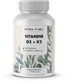 XTRA FUEL Vitamine D3 K2 20000 IE + Vitamine K2-MK7 99,7+% All-Trans - 240 tabletten