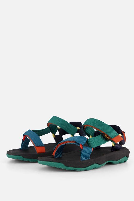 Teva K HURRICANE XLT 2 Unisex Sandalen - Zwart/Groen - Maat 28