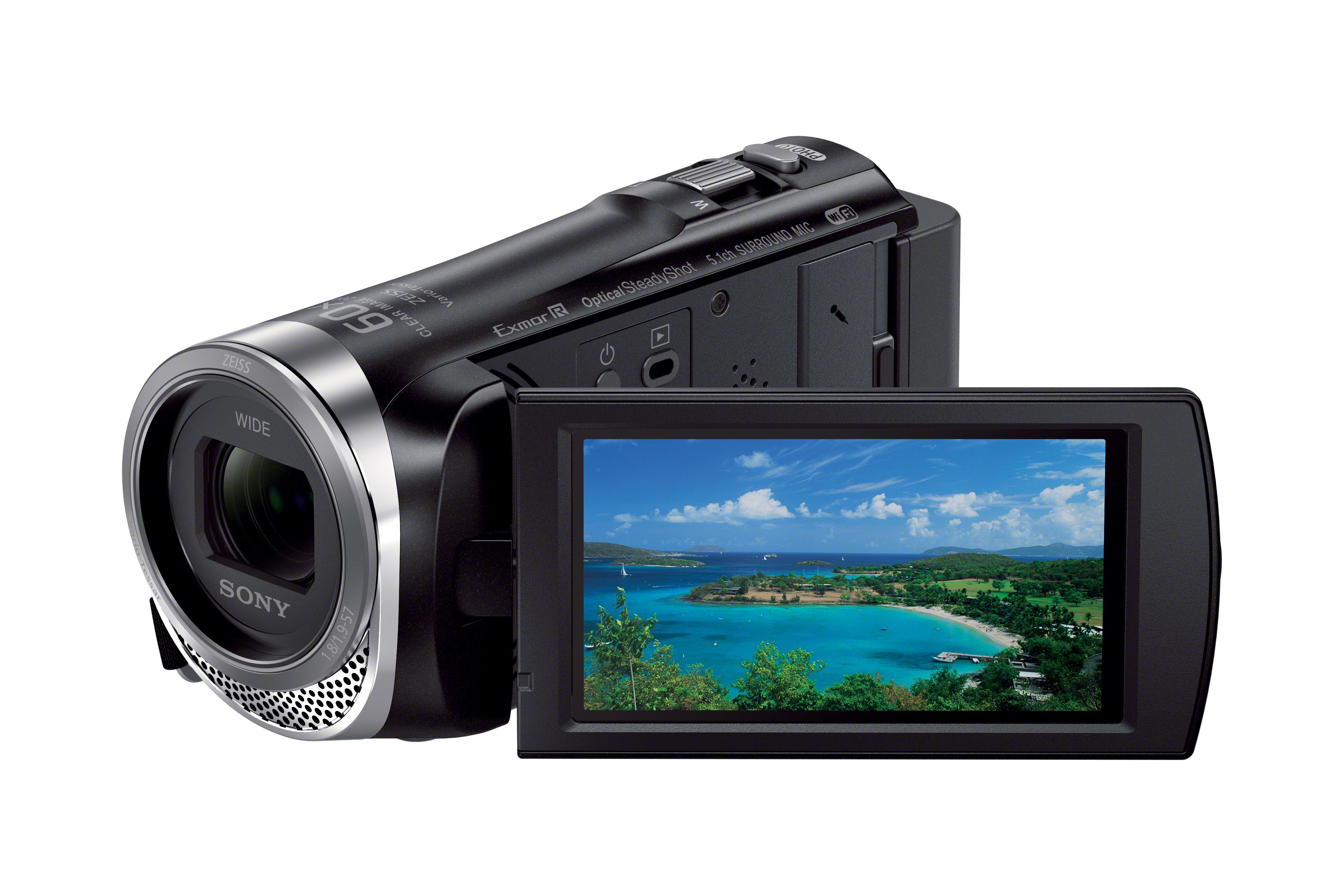 Sony HDR-CX450 - Full HD Camcorder - 30x Optical Zoom - Black