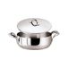 Sambonet Lage braadpan met 2 handgrepen, zilver