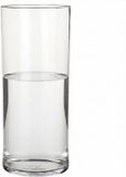 Home & Styling Vase - Forme cylindrique - transparent - verre - 19 x 48 cm