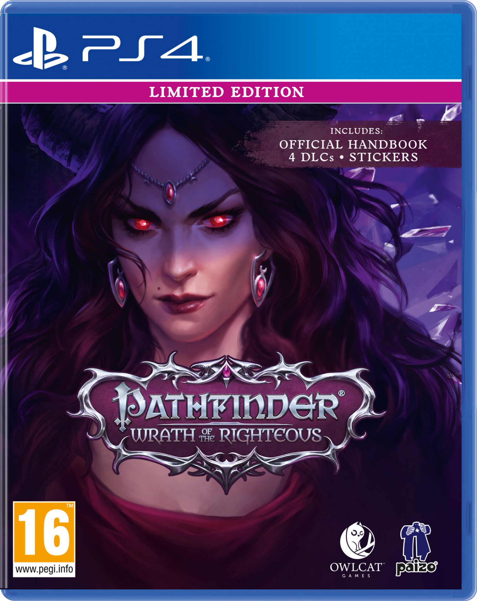 Prime Matter Pathfinder Wrath of the Righteous Limited Edition PlayStation 4