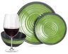 Merkloos Melamine Campingservies Set voor 4 Personen